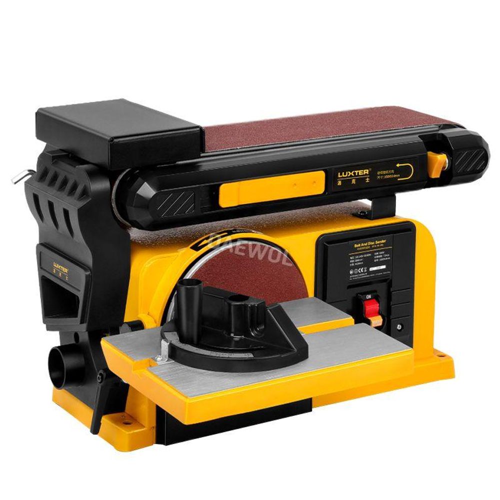 목공 벨트 샌딩기 샌드벨트 광택기 전기 탁상 표준 샌드 A. 46 벨트 샌딩 머신550W - 상품 이미지