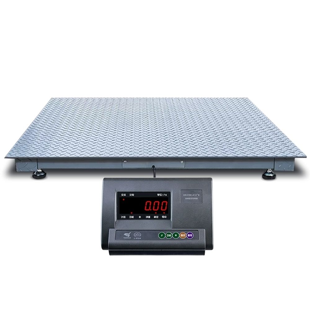 바닥저울 톤백저울 파렛트 팔레트 가축 계근대 농업용 전자 A. 0.75m0.75m03t 이미지 6