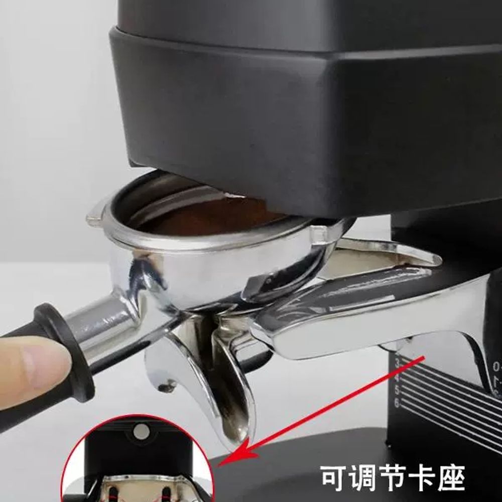 오토 탬핑기 커피 카페 압력 프레스기계 템퍼 레벨링 A. 블랙 전기 분말 프레스 생성 - 상세 이미지 4