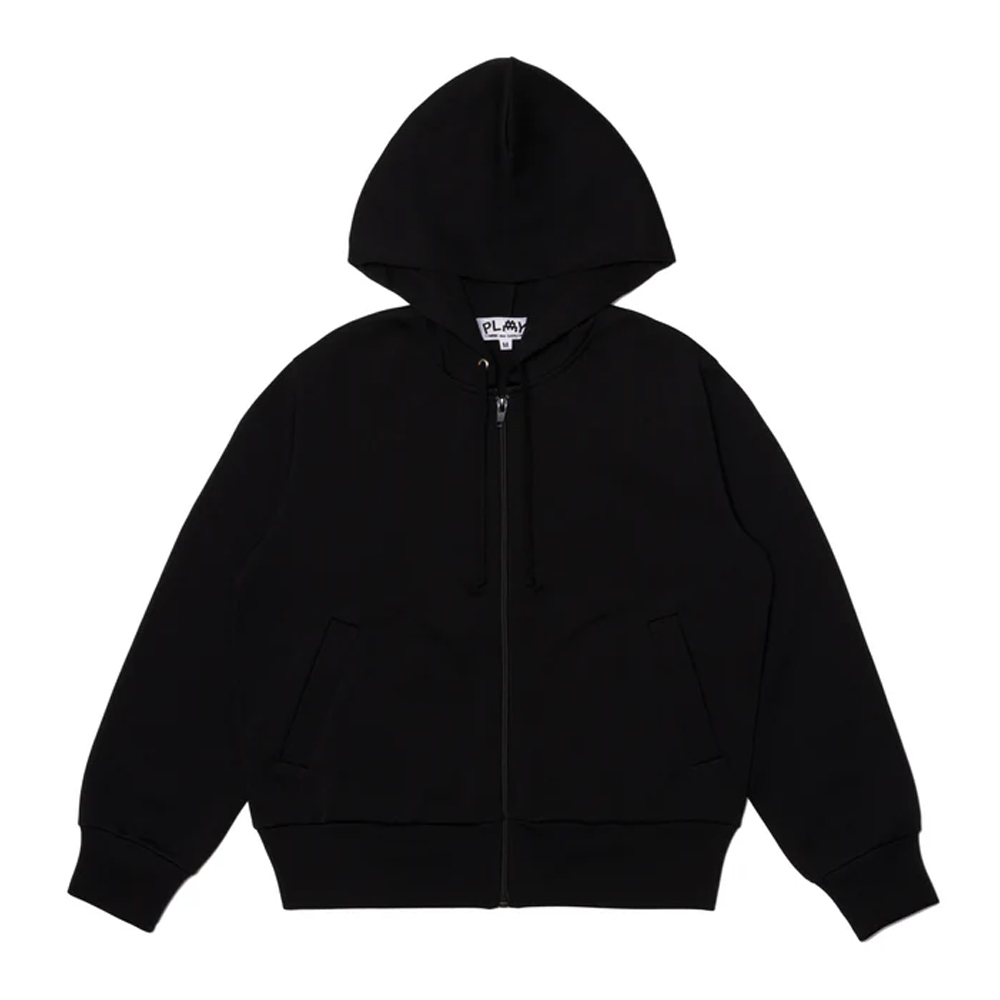 꼼데가르송 후드집업 INVADER POLYESTER HOODED SWEATER - 상세 이미지 4