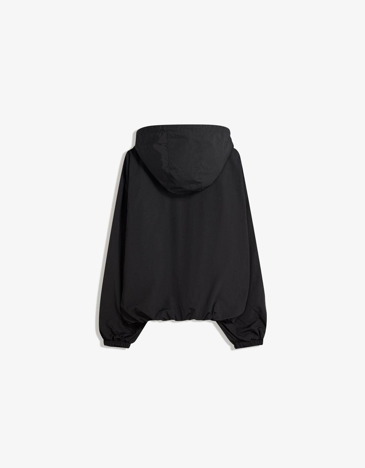 버쉬카 테크니컬 경량 후드 바람막이 자켓 6609/551 BLACK - 상세 이미지 3