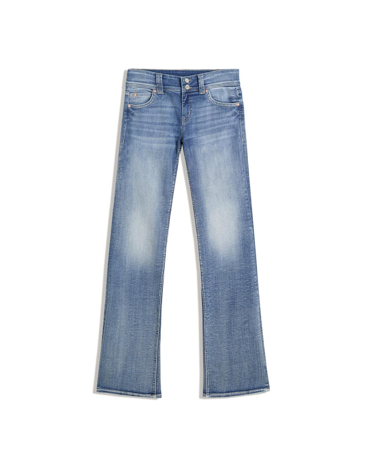 버쉬카 트렌디 데님 플랩 부츠컷 청바지 5023/211 LIGHT BLUE 이미지 6