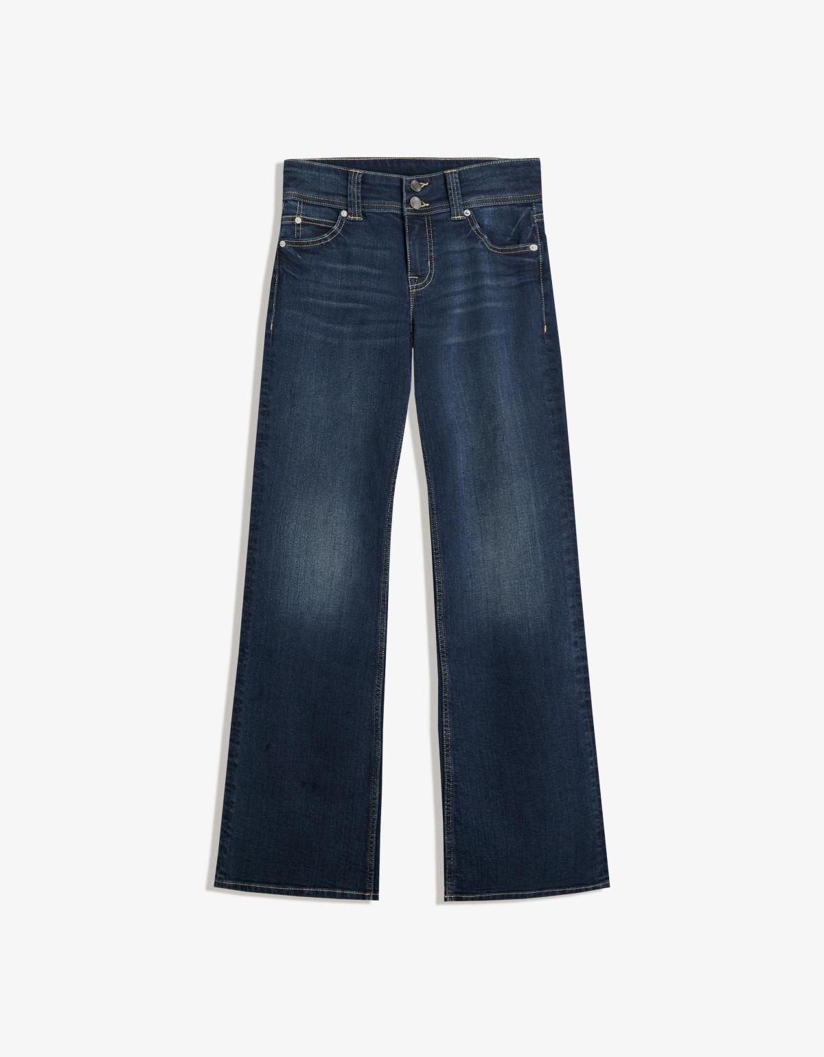 버쉬카 플랩 부츠컷 진 5023/211 NAVY