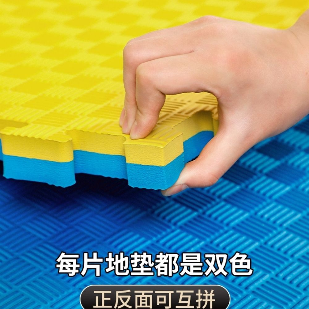 헬스장매트 1 A. 수출등급 A두께 1.0cm, A. 검은 색 s 크로스 싱글 사이드 색상 - 상세 이미지 4