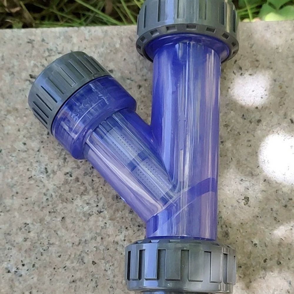 PVC 와이형 필터 형 파이프 내경 수돗물 스트 A. DN15 양쪽 끝 내경 20mm 롄수 이미지 6