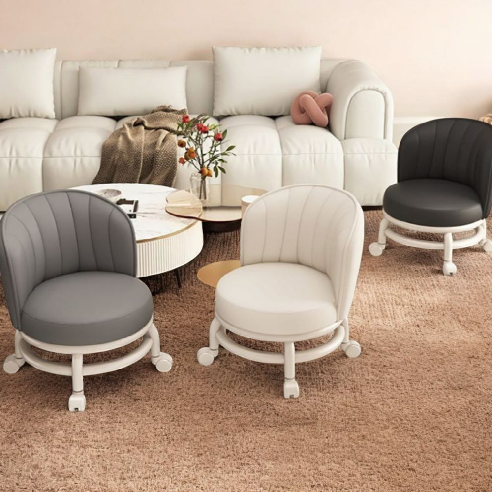 앉은뱅이 의자 안증뱅이 돌돌이 좌식 바퀴달린 등받이 이동 청소