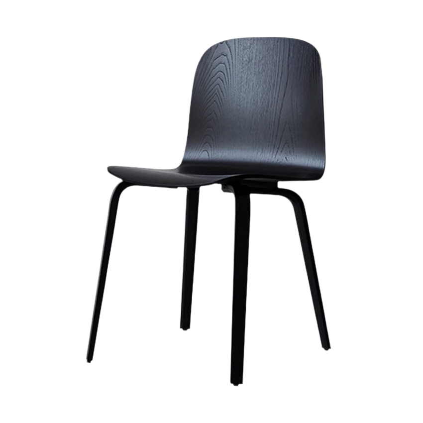 로우바인 편한 원목 다이닝 라운지 체어 Løvein Chair - 상세 이미지 2