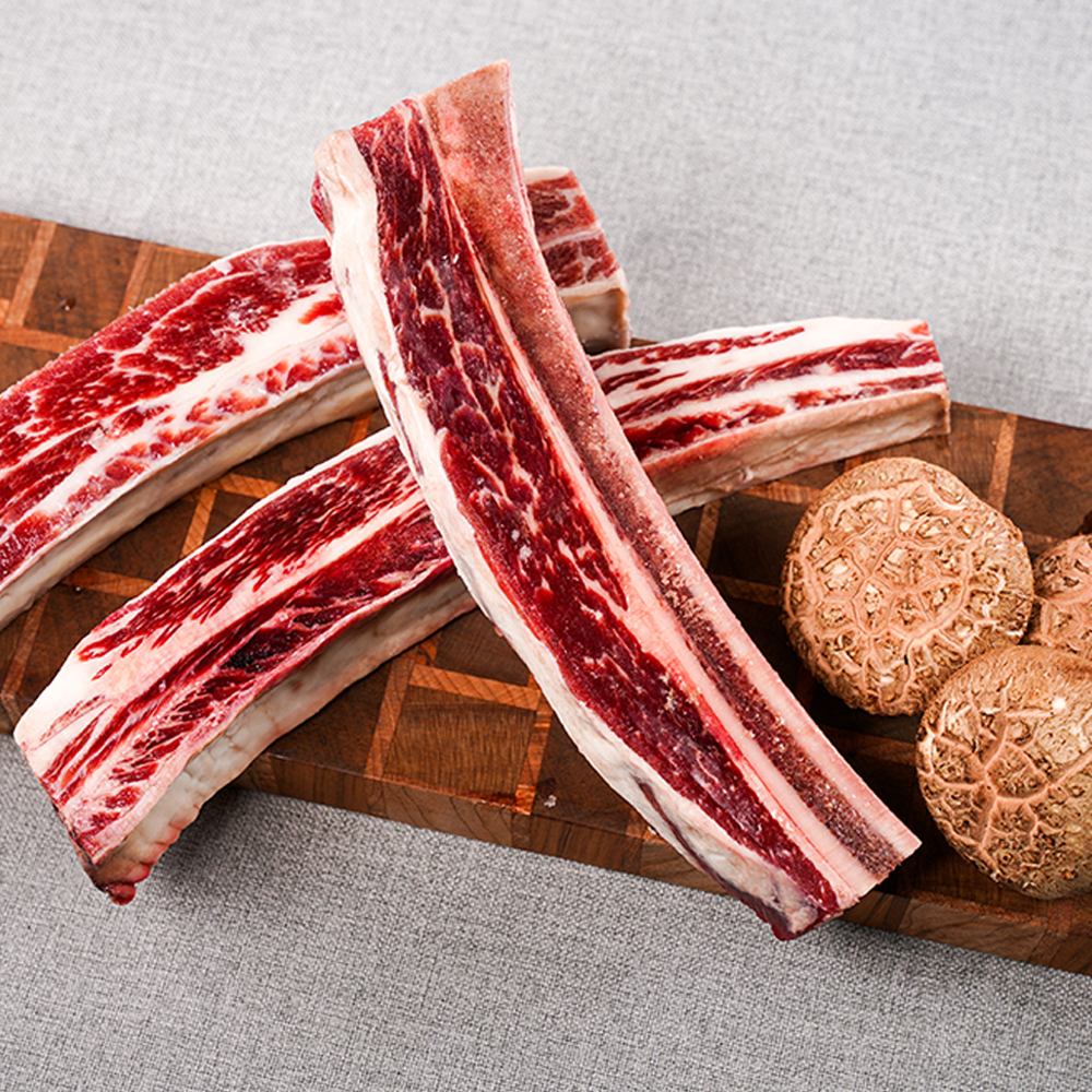 프리미엄 꽃갈비살 우대갈비 초이스등급 소고기 미국산