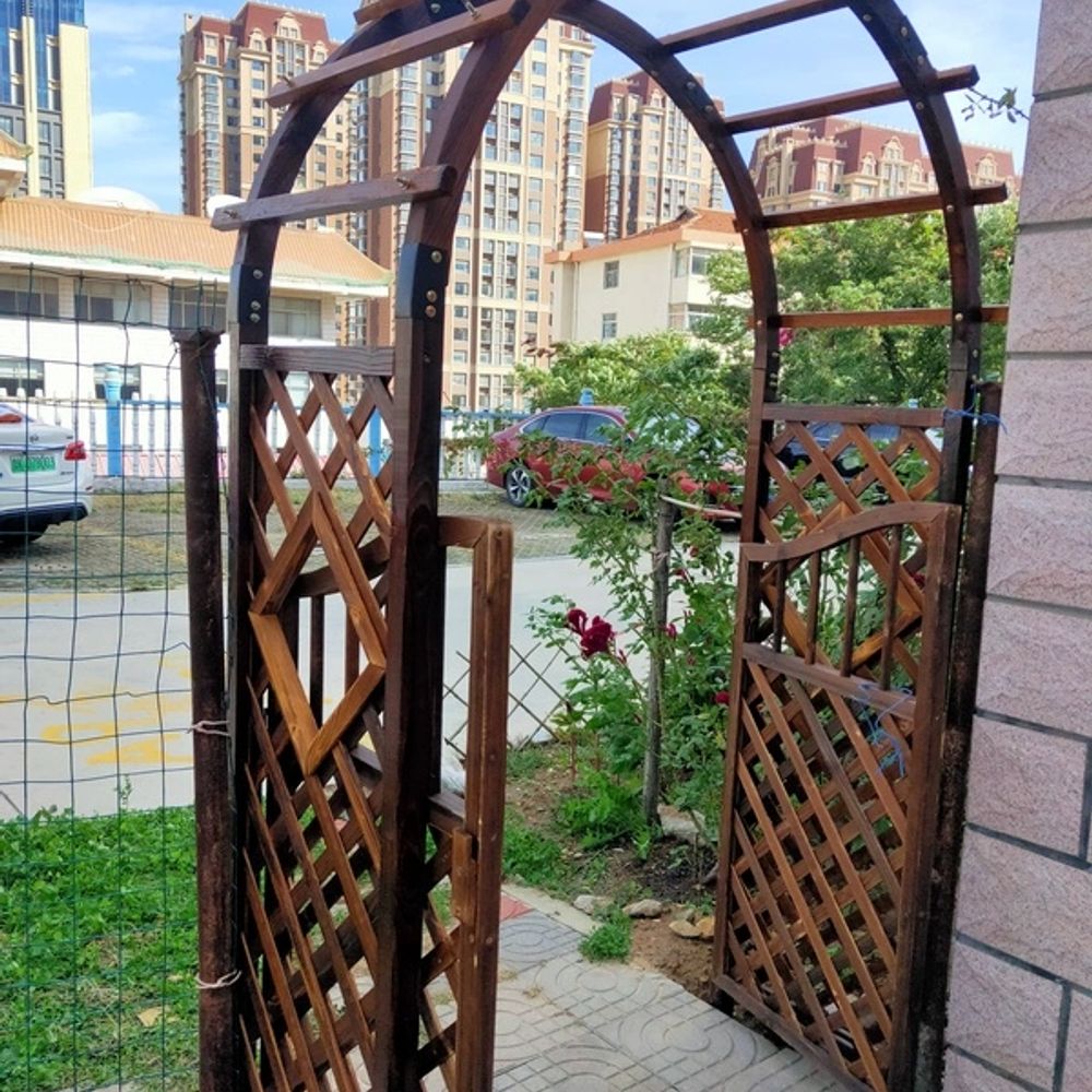 넝쿨 유럽 정원 장미 장미아치 울타리 공원 야외 식 A. 120 돔 보통 페인트, A. 큰 이미지 6
