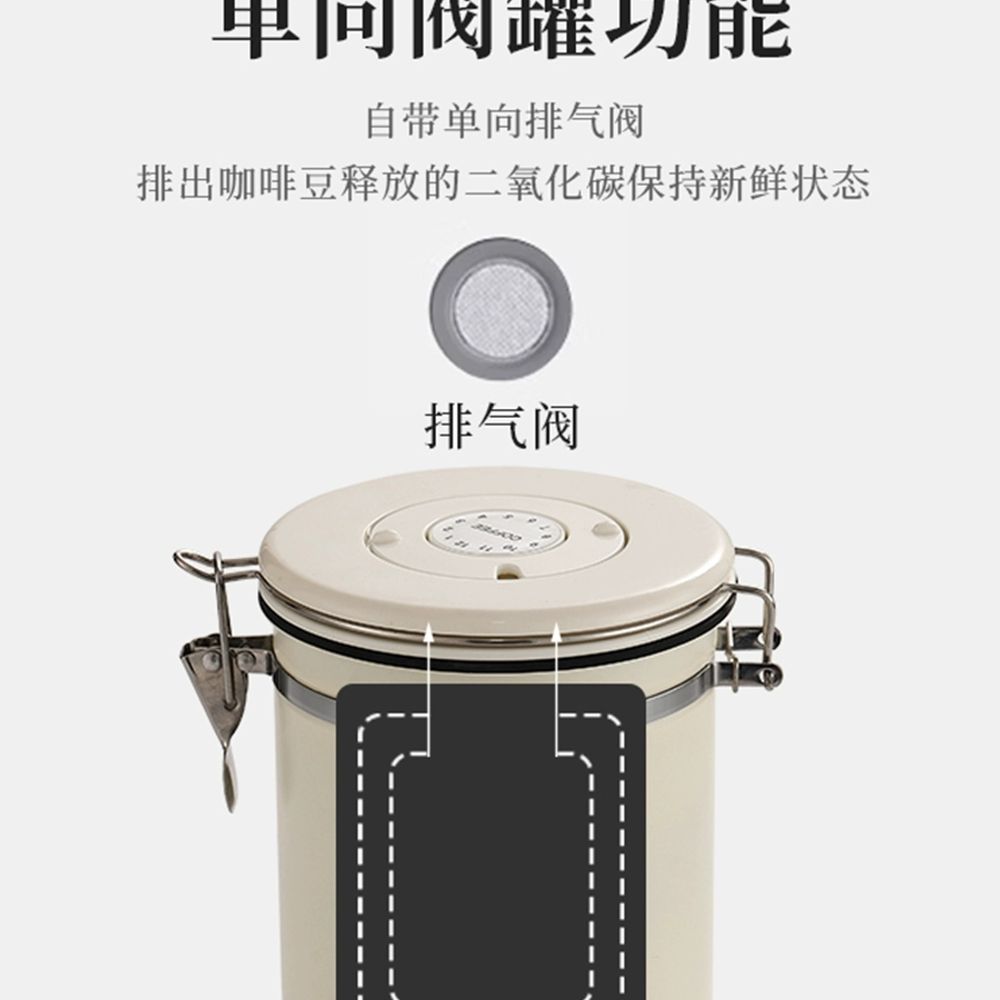 진공밀폐용기 전자레인지용기 반찬통 보관 투명 A. 오리지널 컬러 304 밀봉캔 1.2L - 상세 이미지 5