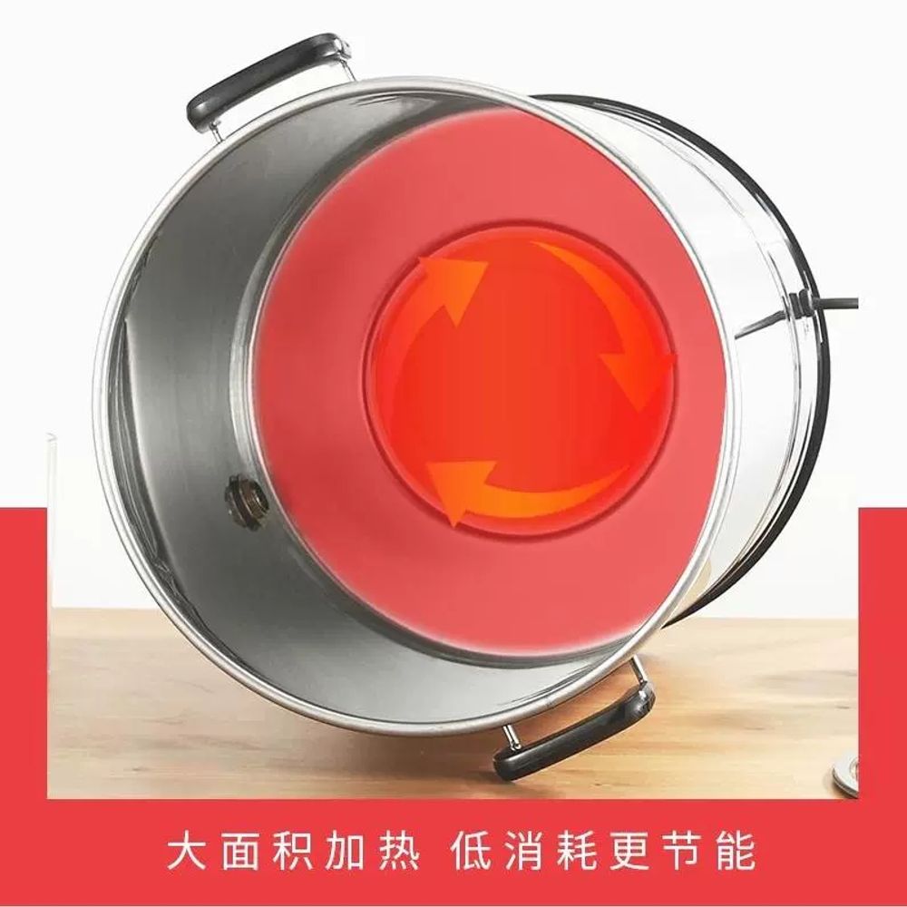 업소용 전기 육수통 워머 70L 물 A. 5L, A. 26 킬로그램의 물 약 26 킬로그램 - 상세 이미지 5