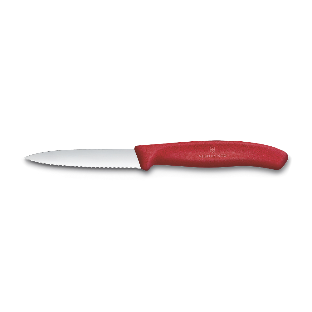 빅토리녹스 스위스 클래식 물결날 과도 8cm 레드 6.7631.C1 - 상품 이미지