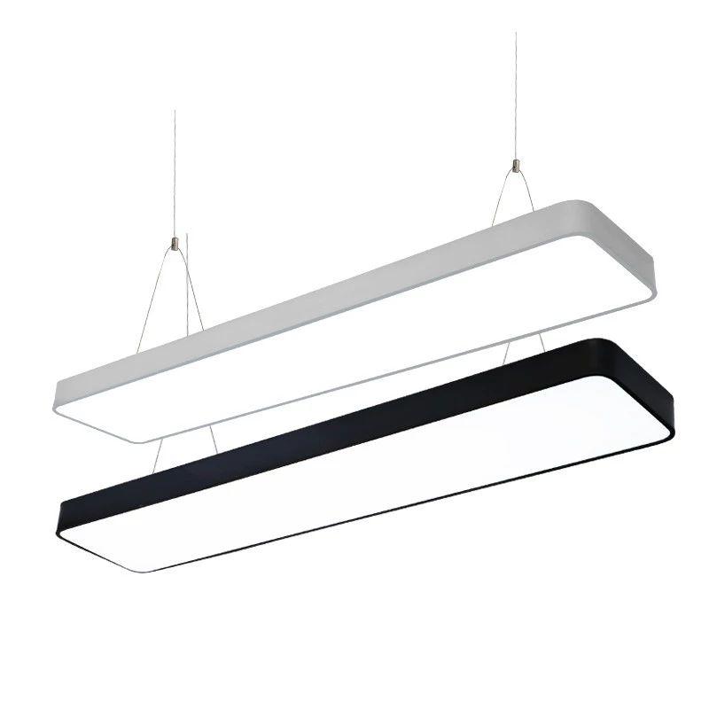 형광등 커버 필름 전등가리개 램프 직각 종이 간접 led48w블랙 120x19x4cm A - 상품 이미지