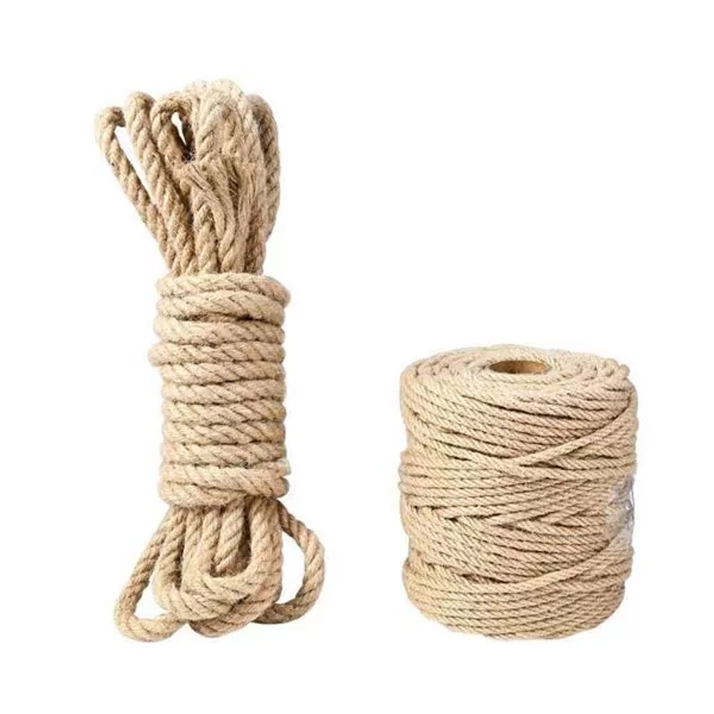 줄다리기 다용도 굵은마끈 체육대회 마끈 굵은 35 A. 두께 2mm 길이 20m 대마 로프 이미지 6