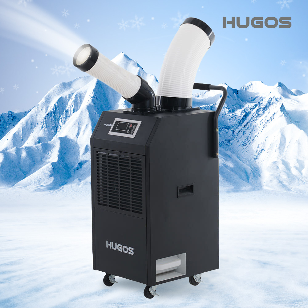 휴고스 이동식에어컨 산업용 공장 주방 이동식 1구 에어컨