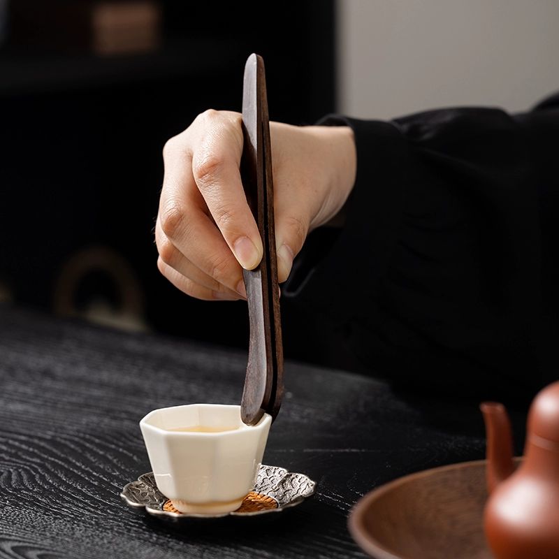 팬꽂이 다용도 만년필 거치대 책상 데스크 정리함 핸드폰 호두나무 다도 거치대 - 상세 이미지 4