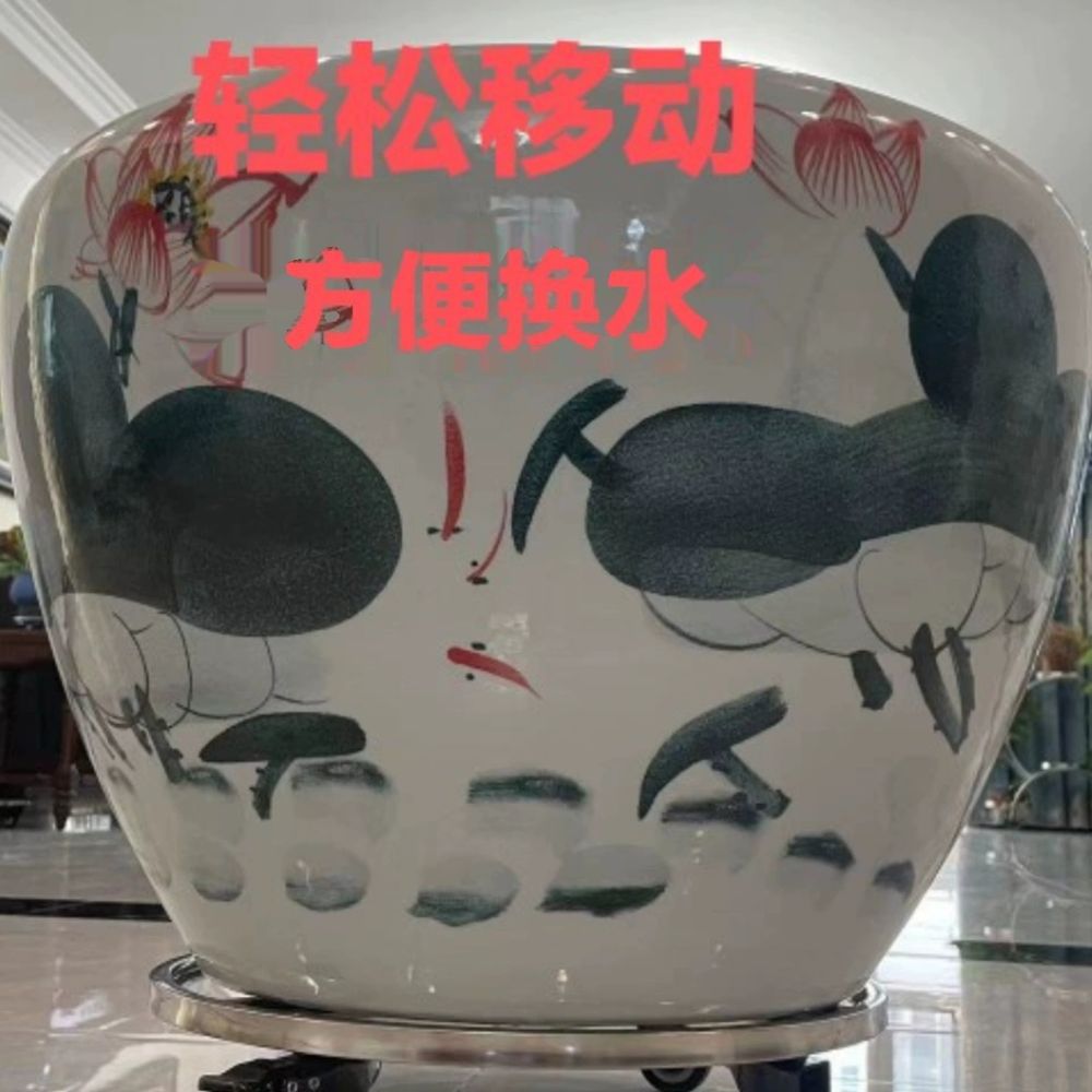 대형 바퀴달린 화분받침대 철제 1호 화분받침 A. 브레이크 돈으로 30cm 직경 강화 4 - 상세 이미지 3
