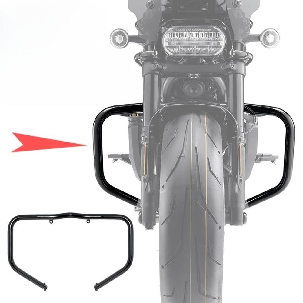 오토바이 엔진 가드 블랙 스포스터S CB650R 엔진가드 범퍼 A. 검은색 범퍼 - 상품 이미지