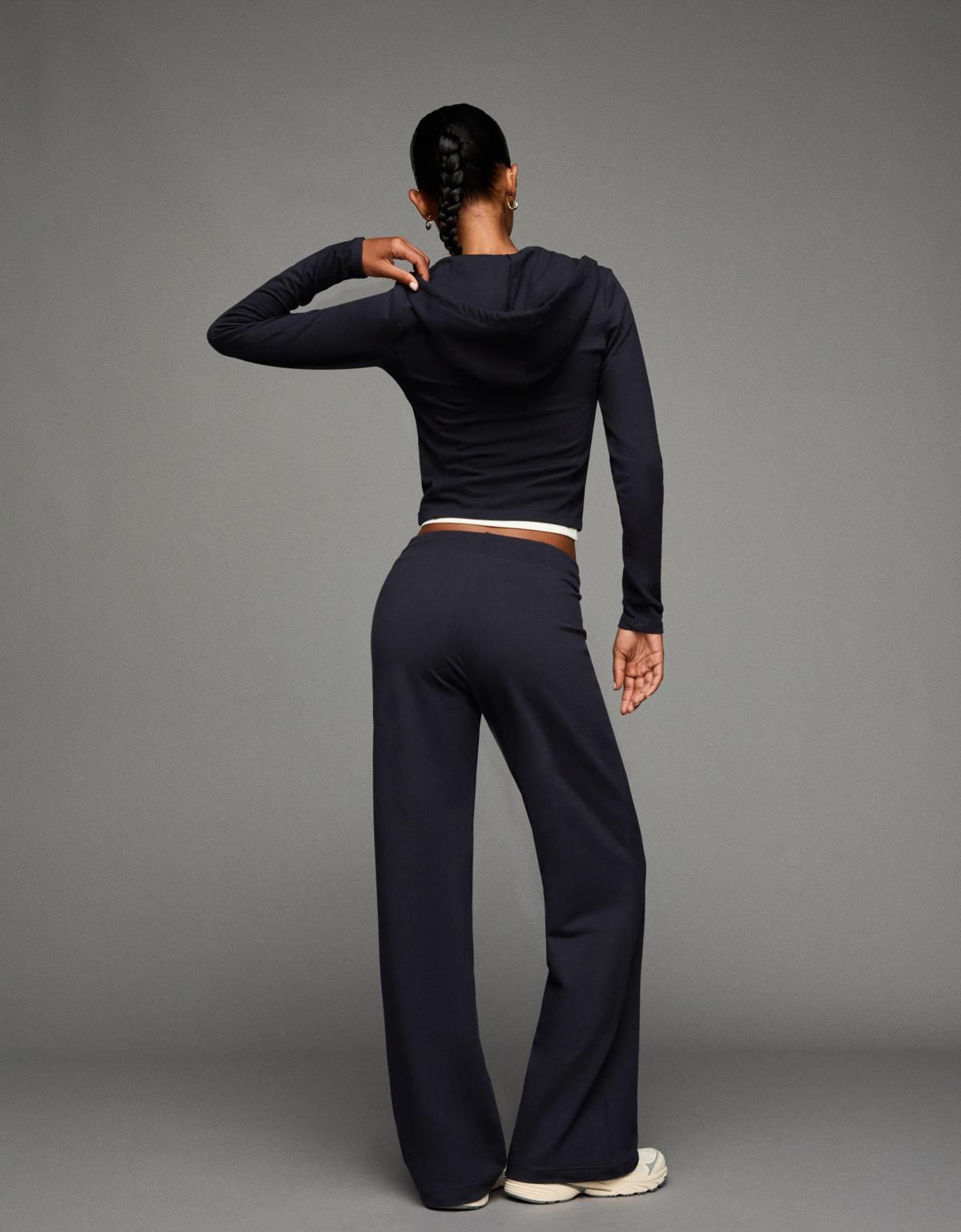 버쉬카 베이직 캐주얼 집업 후드티 7004/478 NAVY - 상세 이미지 4
