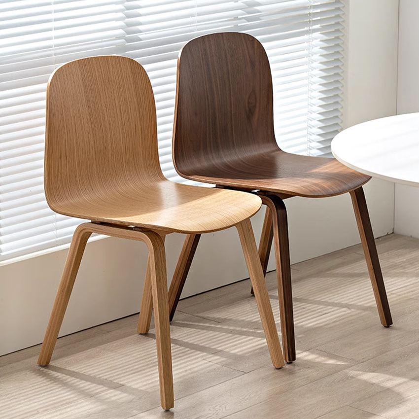 로우바인 편한 원목 다이닝 라운지 체어 Løvein Chair 이미지 6