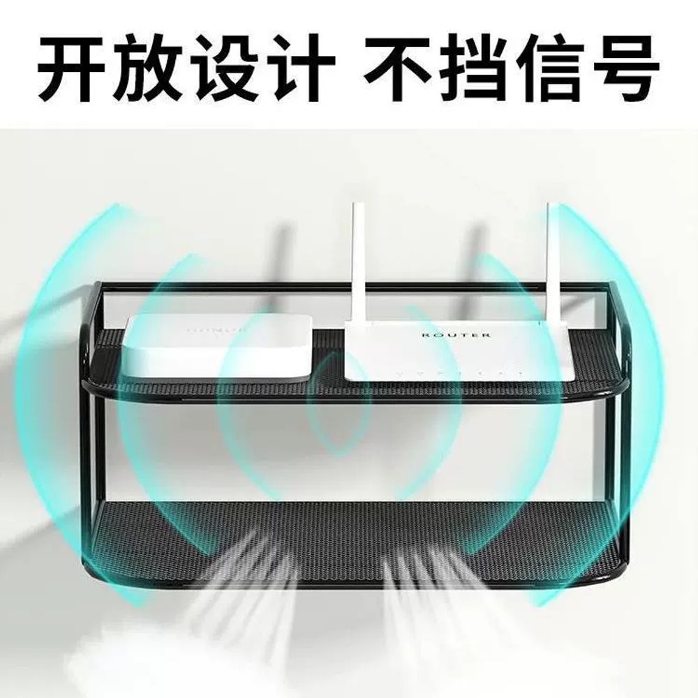 전화기 거치대 유선 사무용 일반 선반 회사 홀더 받침대 A. 검은색30CM - 상세 이미지 4