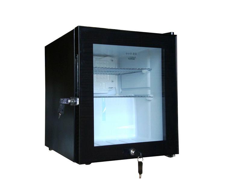 학교 학원 무소음냉장고 단일잠금 미니냉장고 휴게실 40L 블랙 단일 잠금