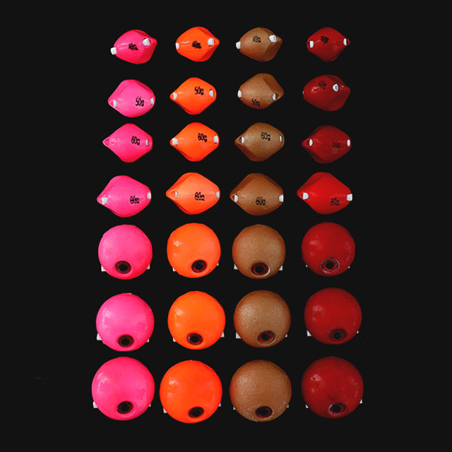 못난이 참돔 유동식 타이라바 헤드 레드, 50g - 상세 이미지 2