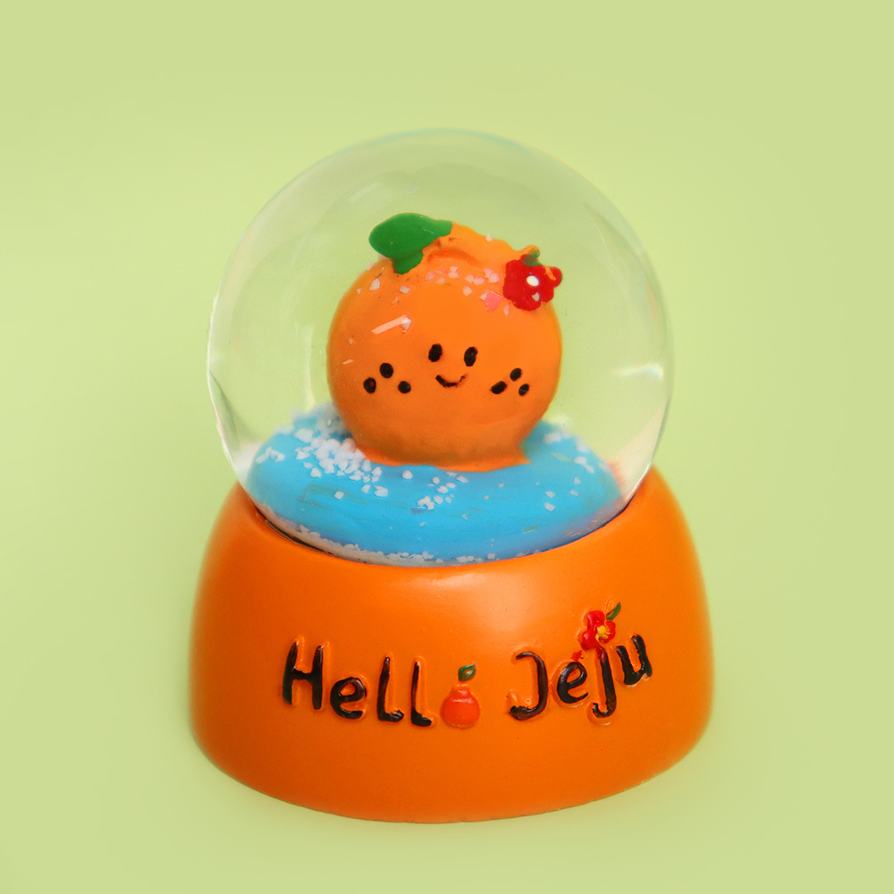 제주스노우볼 한라봉 감귤 워터볼 제주도기념품 여행 선물