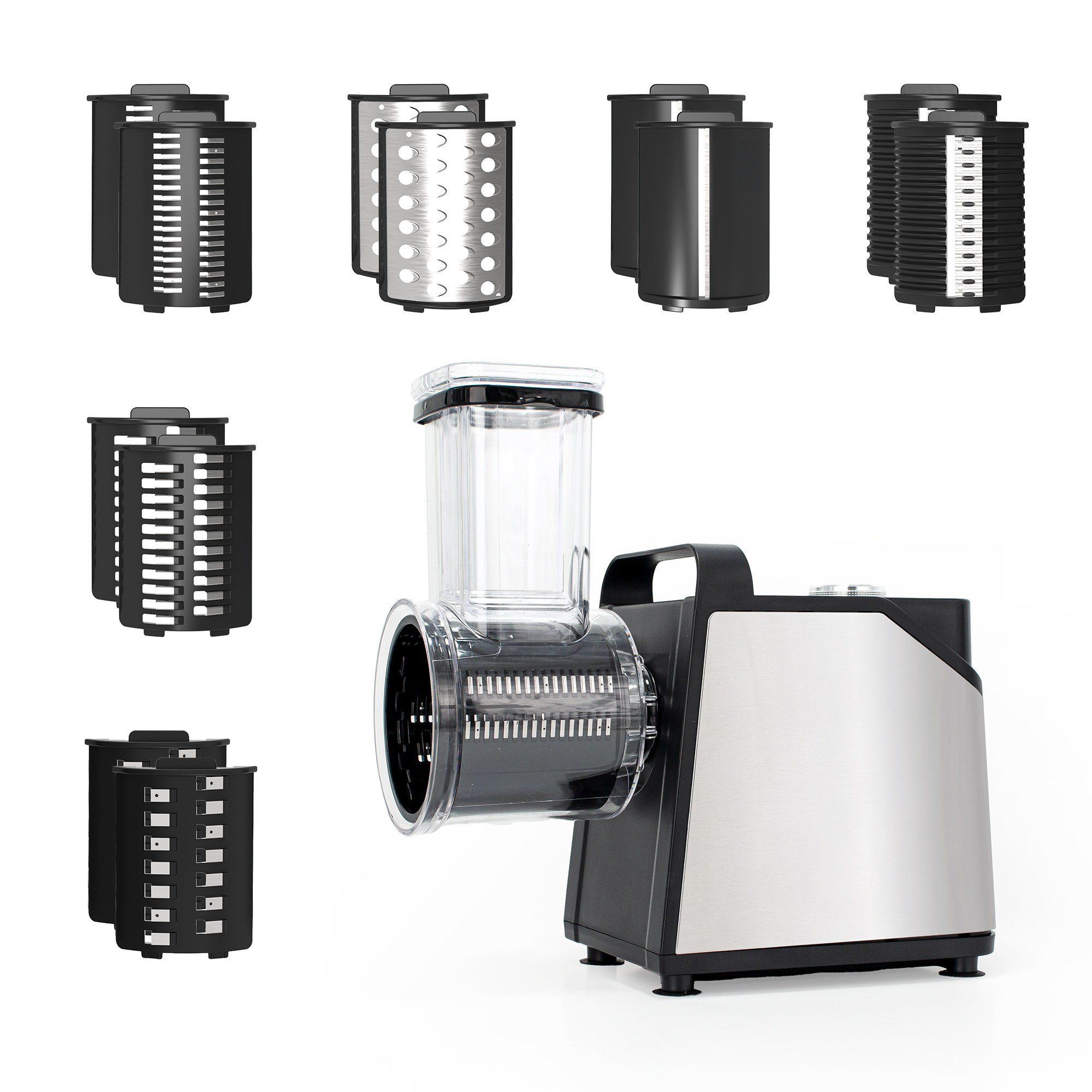 리빙디노 전동채칼 채써는기계 무생채 당근 야채 자동 채칼 오토 슬라이서