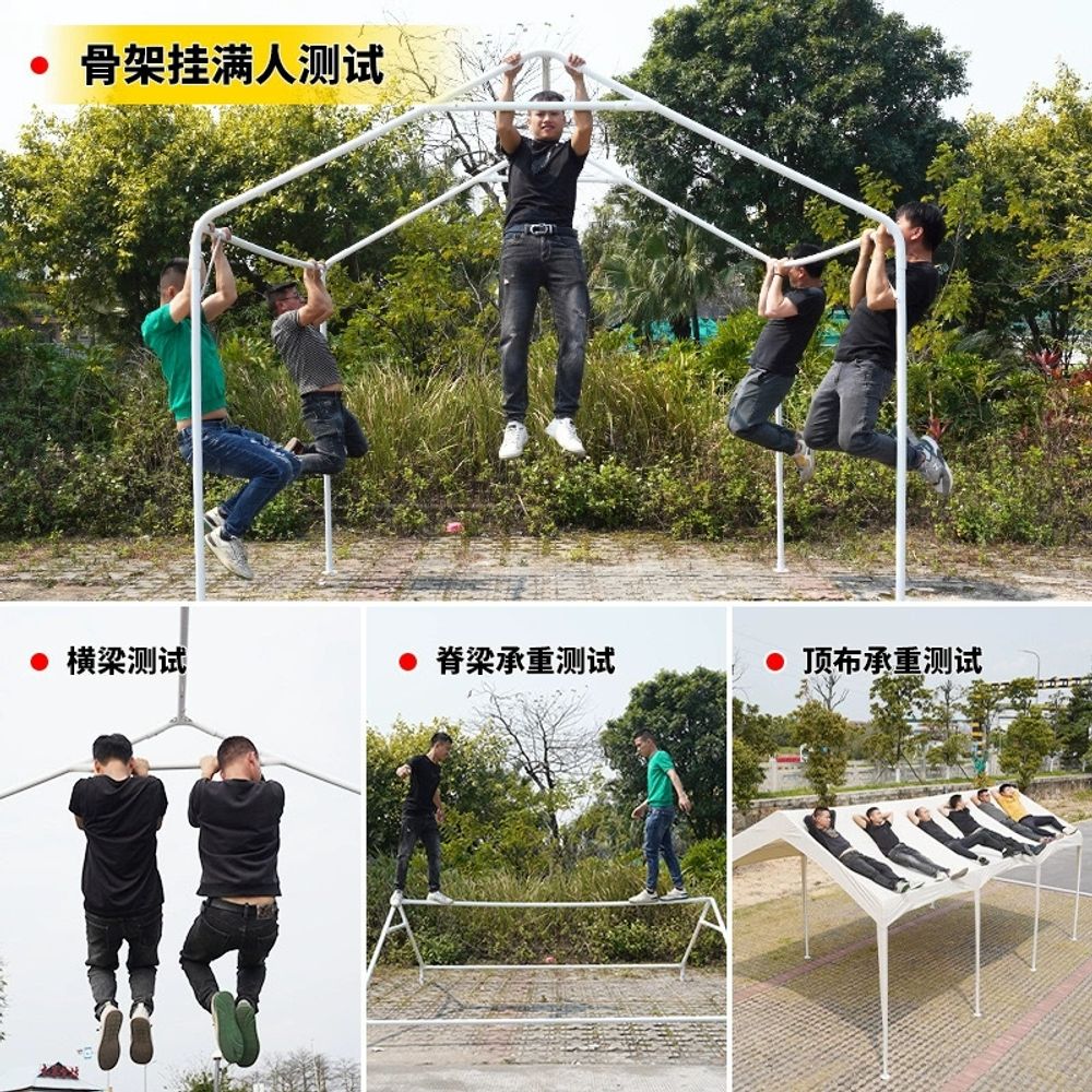 3X3 덮개 천막 방풍 행사용 교체 카바 싱글 와인색 지게차 A. 33M 싱글탑 천 - 상세 이미지 4