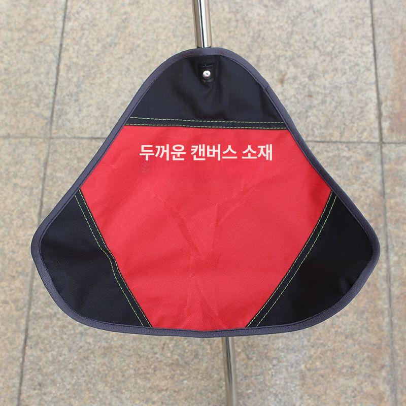 지팡이 의자 효도 보행기 고령자 등산 스툴 간이 노인용 신축식 지팡이 의자 그린 - 상세 이미지 3