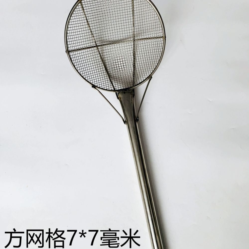 대형 뜰채 횟집건지기 식당 스테인리스 어망 A. 직경 20cm 길이 45cm 손잡이 두꺼 - 상세 이미지 4