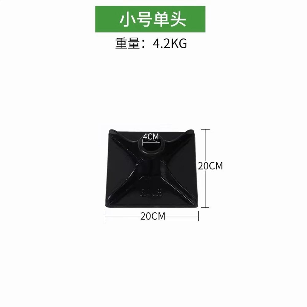 흙 다짐 다지기 콤팩터 컴팩터 텃밭 기초 평탄화 평지 래머 A. 작은 싱글 헤드 - 상세 이미지 5