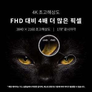TCL 4K QD-Mini LED 모니터 32R84 165Hz 상세 이미지 7
