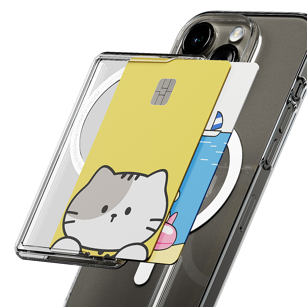 빅쏘 아이폰 맥세이프 카드지갑 케이스 EZ슬롯