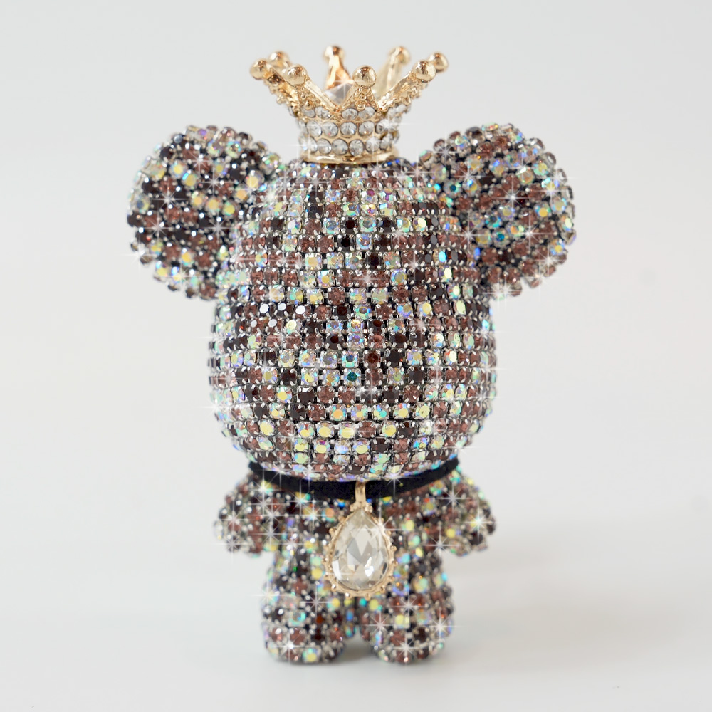 도그독 명품 큐빅베어 차량용 방향제 고급 자동차 베어브릭 디퓨저 블랙체리