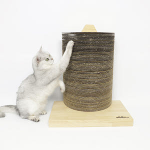 [리필용] 마루캣 초대형 고양이 수직 스크래쳐 우드 반원형 리필, 100... 솔직 후기 | 실제 사용자 리뷰 총정리 - 상품 이미지 4