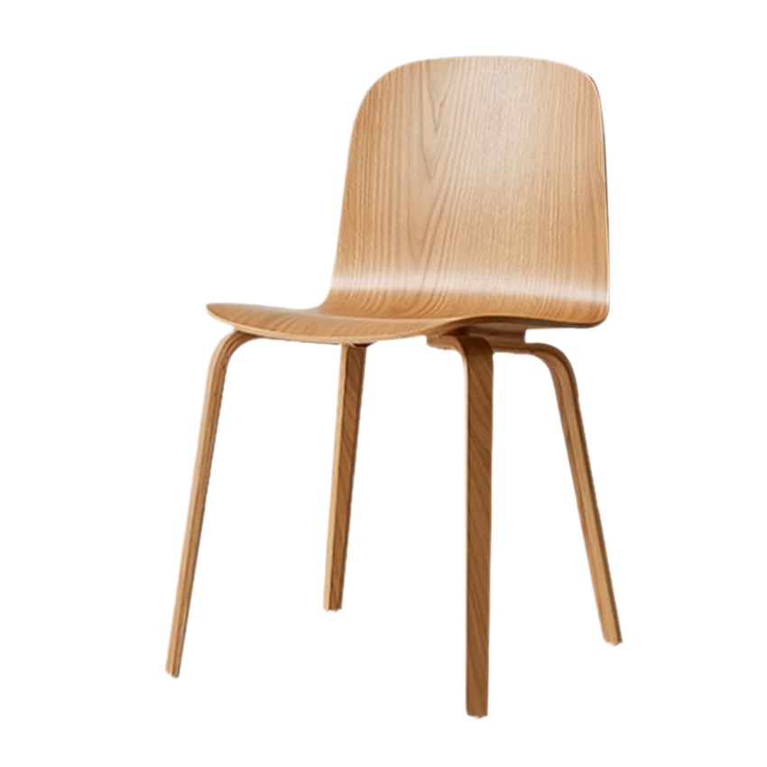 로우바인 편한 원목 다이닝 라운지 체어 Løvein Chair - 상품 이미지