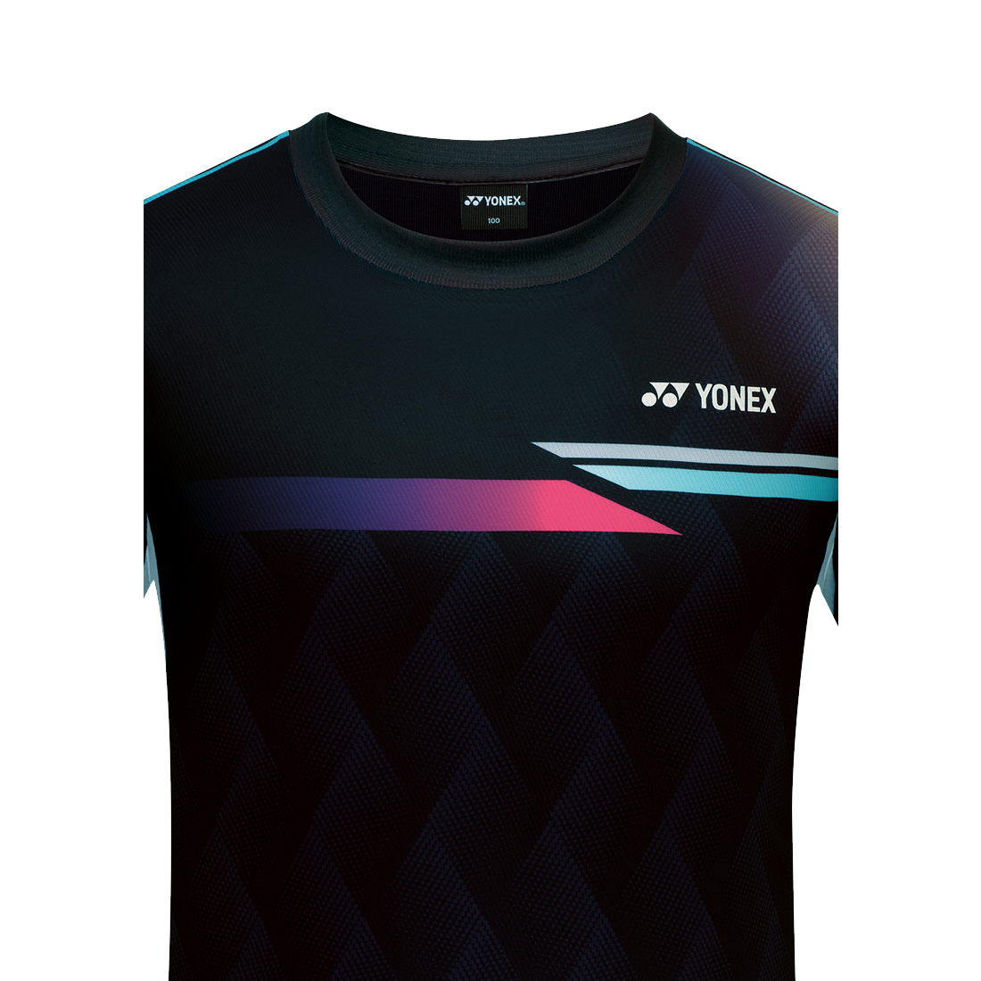 요넥스 253TS030F 배드민턴 반팔 티셔츠 여성 게임웨어 블랙 - 상세 이미지 4