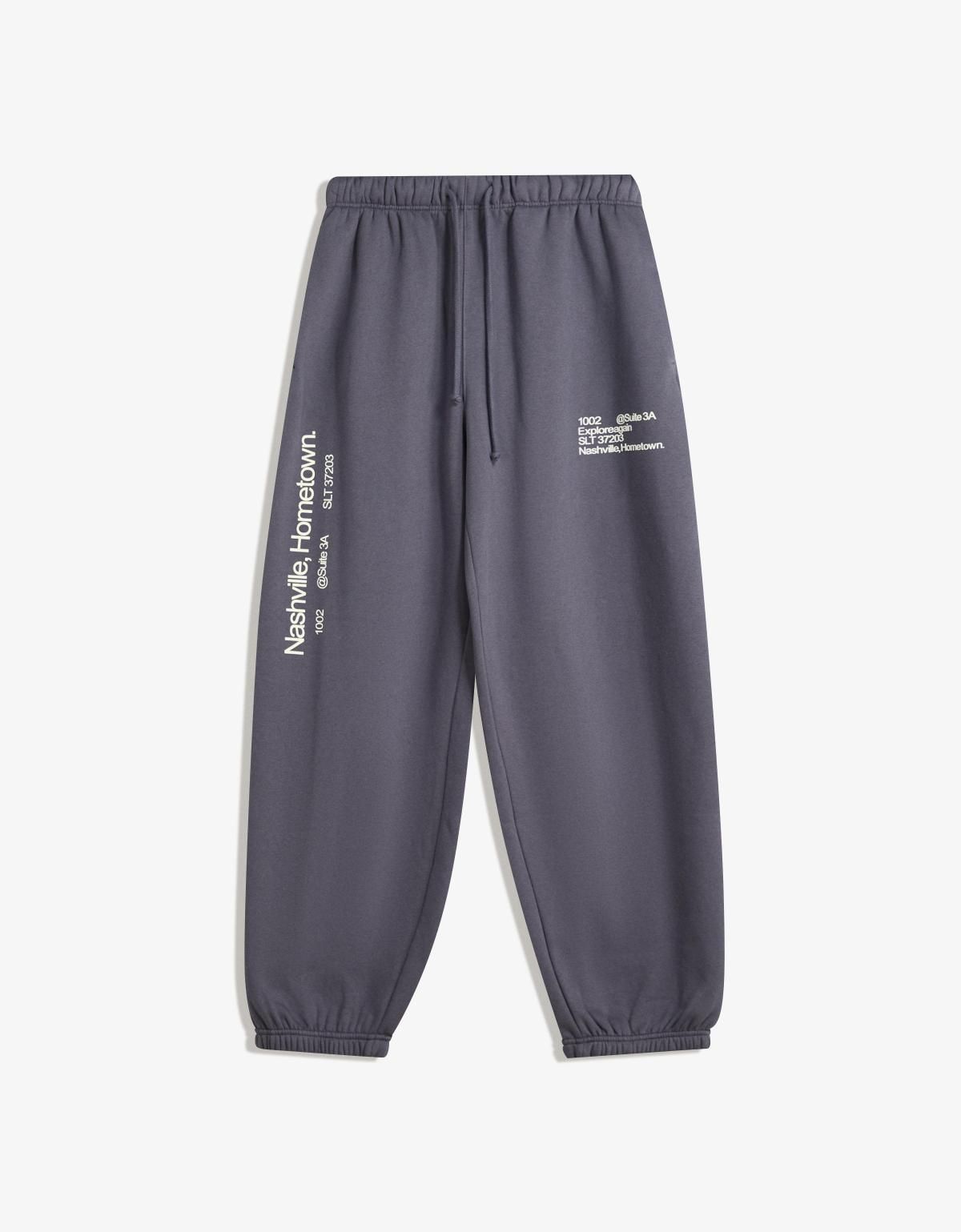 버쉬카 프린트 스트리트 조거 팬츠 5292/700 DARK GREY - 상세 이미지 3