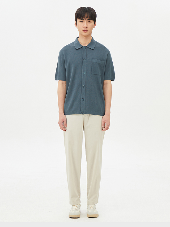 [탑텐] 남성) 쿨라이트 반팔 가디건_MSE2EC1021