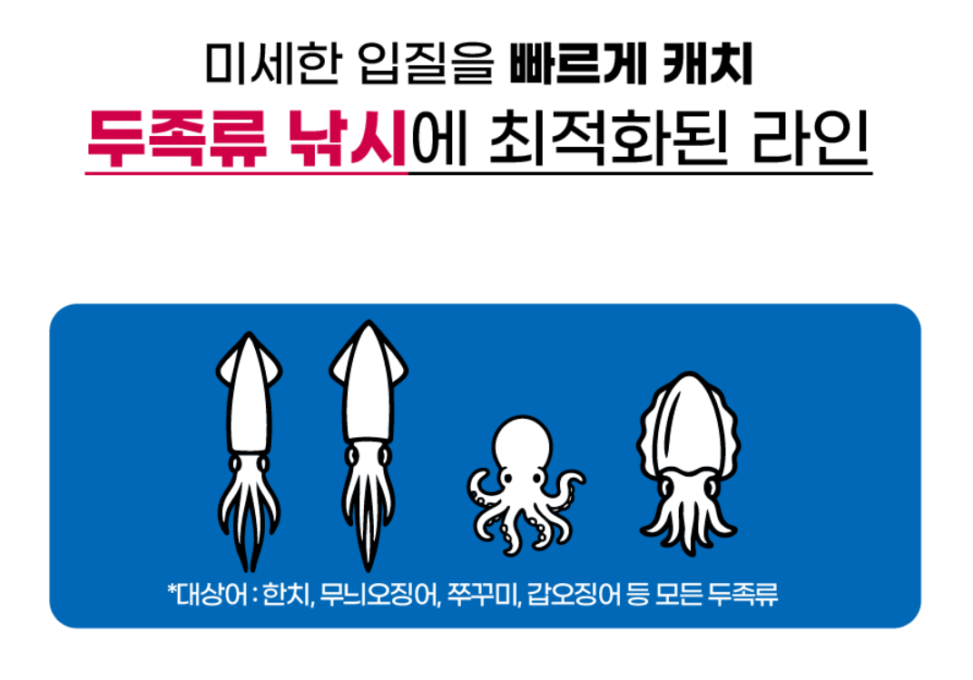 카포스 세네 에스테르라인 채비 목줄 100m 이미지 6