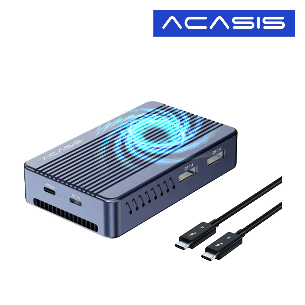 아카시스 TBU-405PLUS USB4 40Gbps M.2 NVME SSD 외장 케이스 인클로저 - 메인 이미지