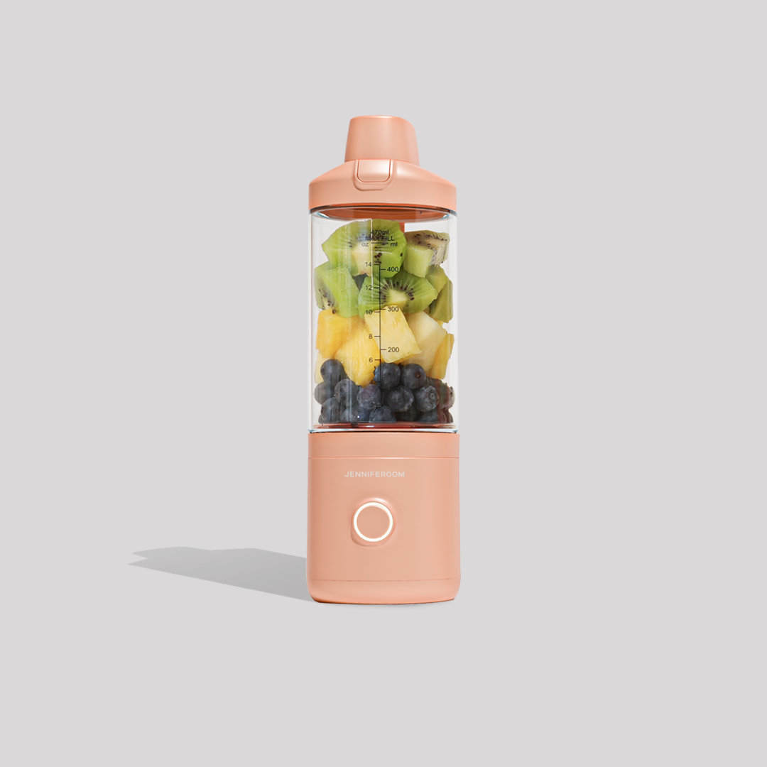 제니퍼룸 블렌드 러쉬 휴대용 무선블렌더 소형 믹서기 과일 주스 믹서 오렌지 JRK-BLP101OG