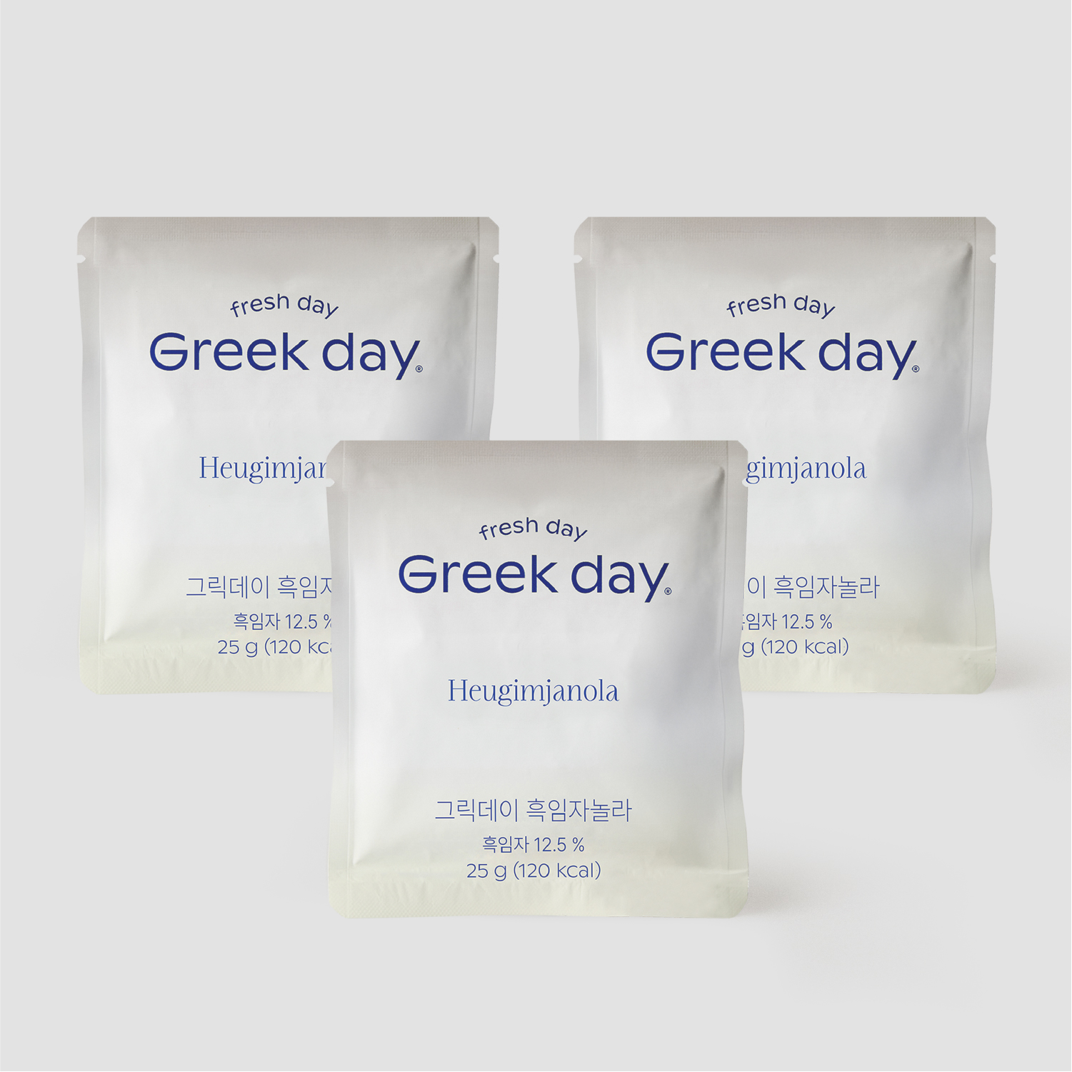 그릭데이 흑임자놀라 25g 3개