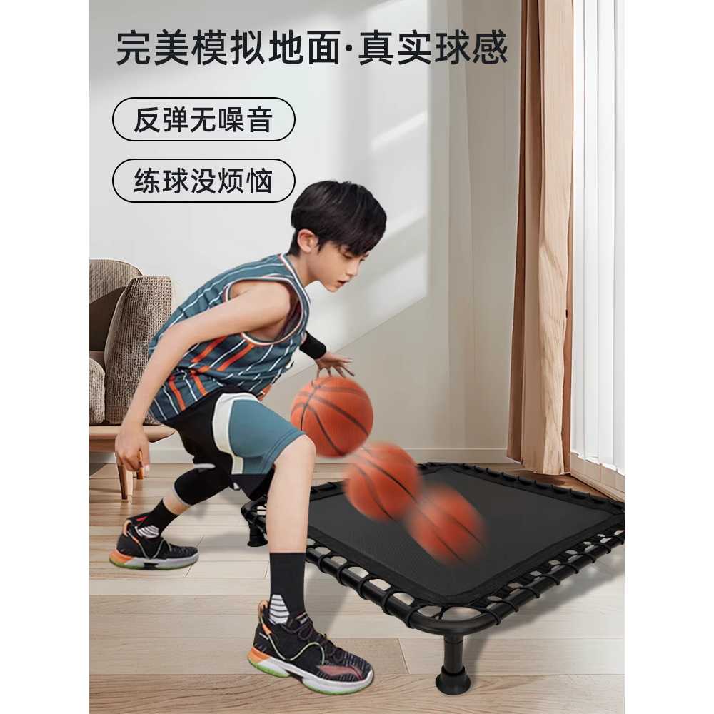 농구 드리블 매트 원형 실내 방음 몸싸움 대응 연습 원형 패드 블랙 - 상세 이미지 4