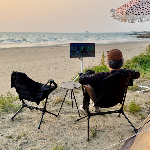스노우라인 릴렉스 스윙체어 미니 캠핑체어 흔들의자 해먹 행잉 - 상세 이미지 4