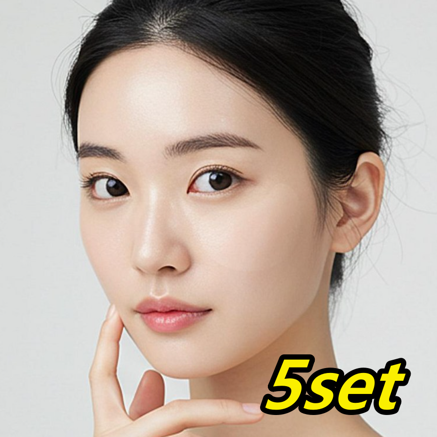 UV 자외선차단 골프 얼굴 패치 투명 골프 썬 패치 - 메인 이미지
