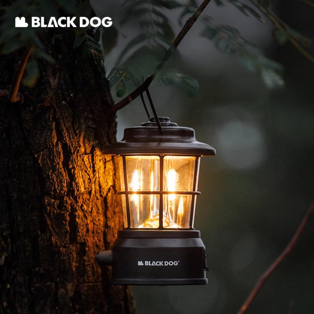 BLADOG 캠핑용 휴대용 캠핑랜턴 LED 캠핑조명 감성랜턴 손전등 캠핑용품 미니랜턴 나이트 블랙 - 메인 이미지