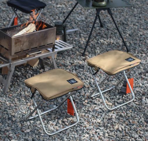 락셀 경량 체어 BBQ 캠핑 의자 백패킹 피크닉 듀랄루민 피코 - 상세 이미지 3